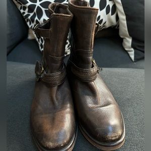 Treasur & Bond dark brown boots